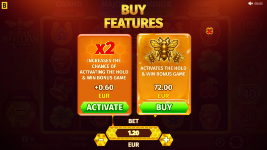 Royal Beellion Hold and Win