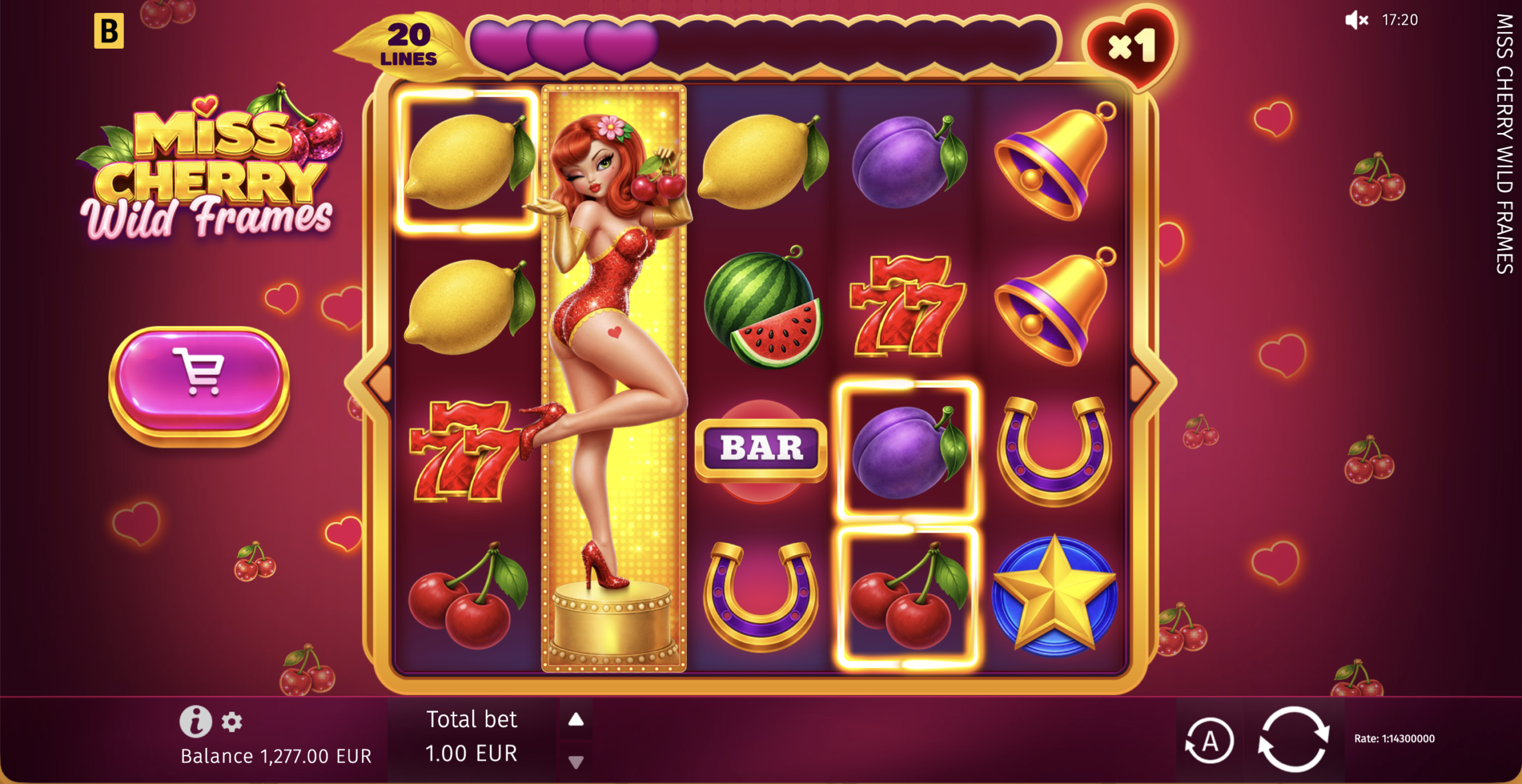 Miss Cherry Wild Frames
