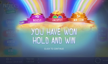 St. Patrick’s Pots Hold and Win