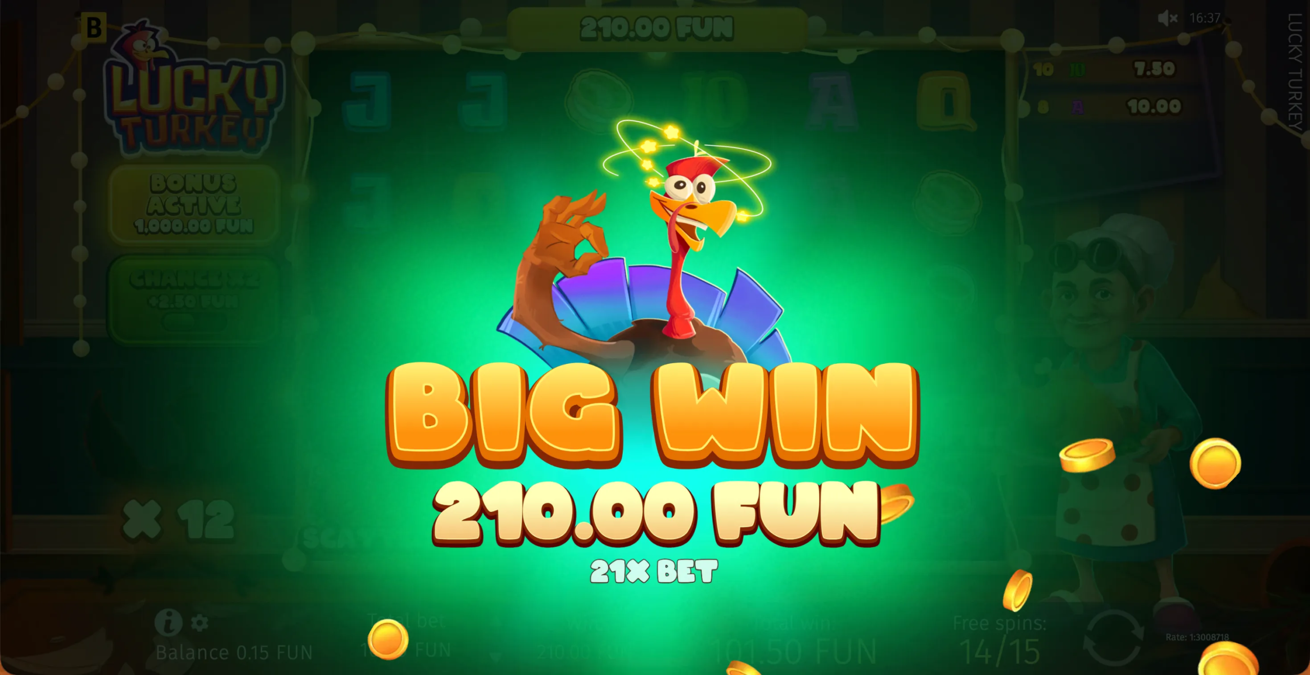 Lucky Turkey