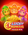 Three Lucky Monkeys Hold And Win