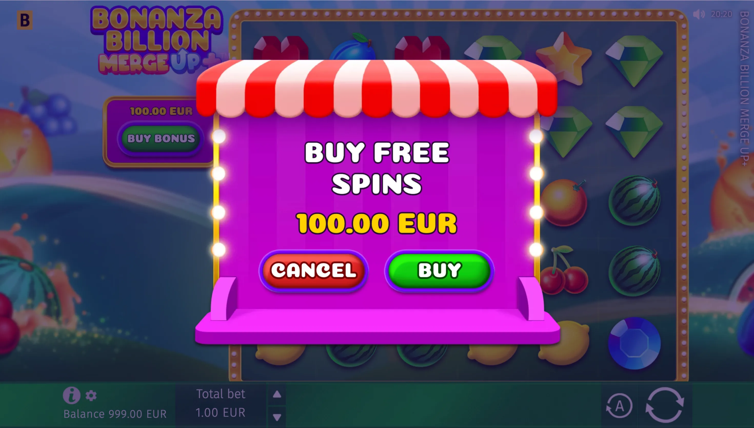Bonanza Billion Merge Up™+