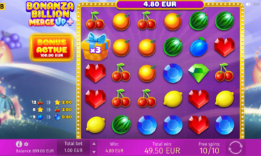 Bonanza Billion Merge Up™+