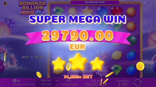 Bonanza Billion Merge Up™+