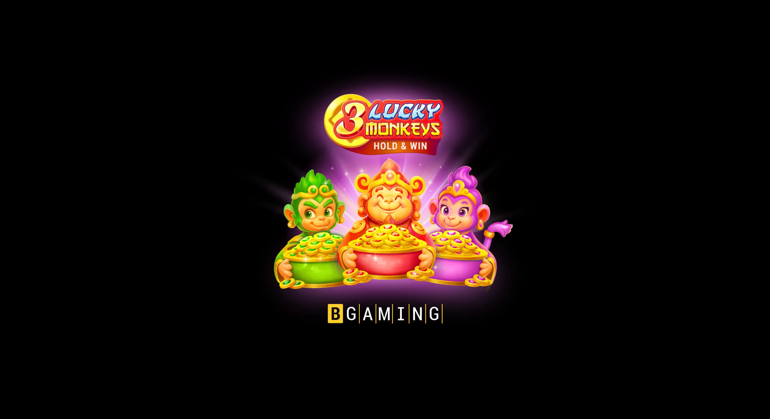 3 Lucky Monkeys Hold & Win