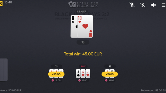 Speed Blackjack Pro