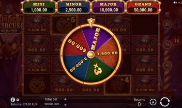 Spider Circus Hold and Win