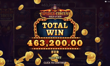 Spider Circus Hold and Win