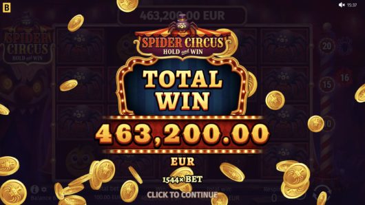 Spider Circus Hold and Win