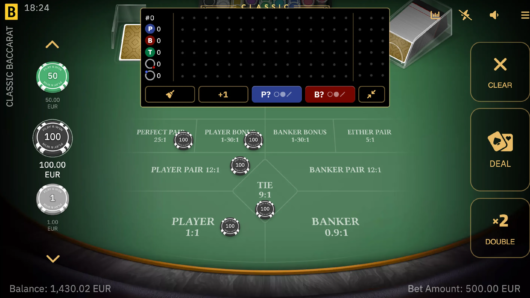 Classic Baccarat