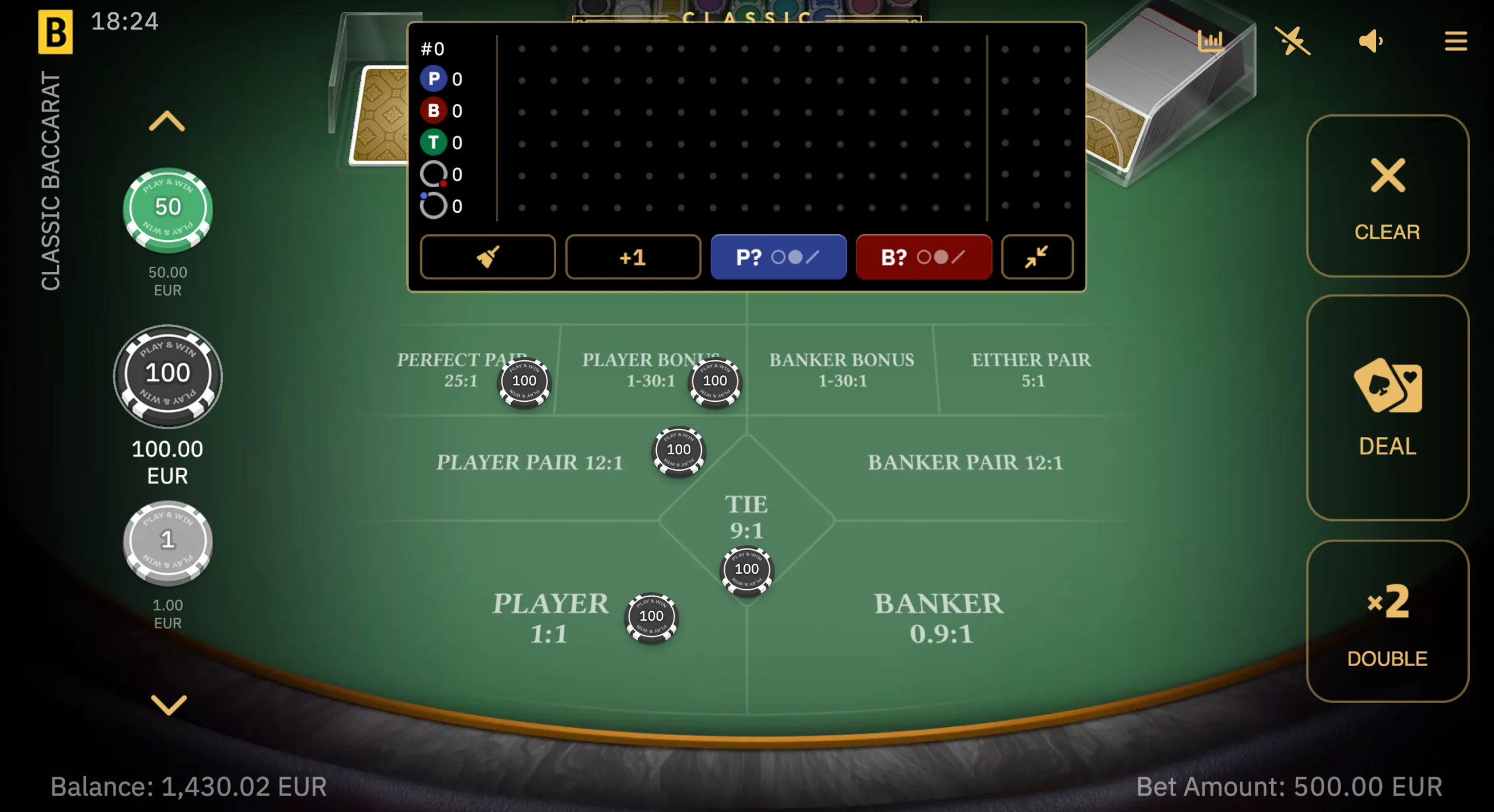 Classic Baccarat