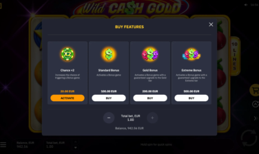 Wild Cash Gold