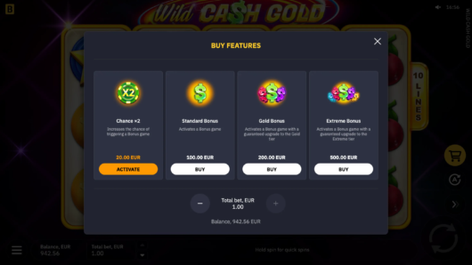 Wild Cash Gold