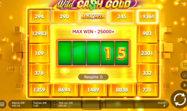 Wild Cash Gold