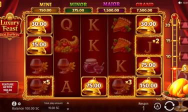 «Luxury Feast» <br/>: «Hold and Win»