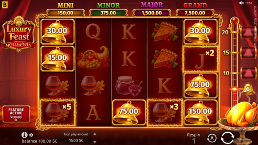 «Luxury Feast» <br/>: «Hold and Win»